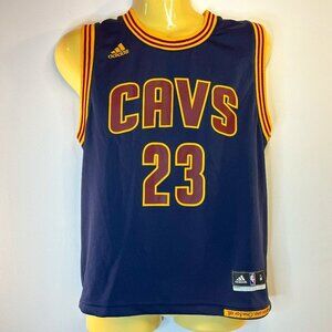 Adidas Lebron James NBA Kids Jersey Cavaliers Cavs #23 - Size Medium 8-10